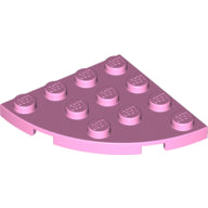 Plaatje in Gallery viewer laden, LEGO® los onderdeel Plaat Rond in kleur Fel Roze 30565