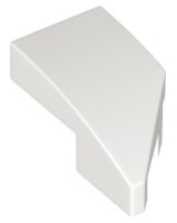 LEGO® los onderdeel Wig in kleur Wit 29120