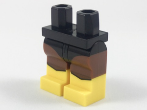 LEGO® los onderdeel Benen met Motief Zwart 970c88pb20