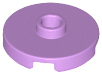 LEGO® los onderdeel Tegel Rond Medium Lavendel 18674