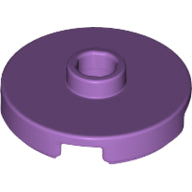 Plaatje in Gallery viewer laden, LEGO® los onderdeel Tegel Rond Medium Lavendel 18674