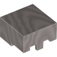 LEGO® los onderdeel Hoofddeksels in kleur Zilver 19730