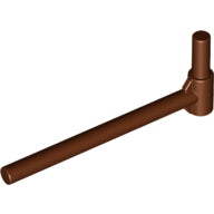 Plaatje in Gallery viewer laden, LEGO® los onderdeel Staaf in kleur Roodachtig Bruin 87618
