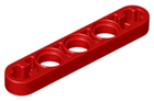 LEGO® los onderdeel Technische Hefbalk in kleur Rood 11478