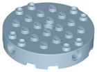 LEGO® los onderdeel Steen Rond in kleur Zandblauw 18897
