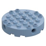 LEGO® los onderdeel Steen Rond in kleur Zandblauw 18897