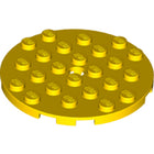LEGO® los onderdeel Plaat Rond in kleur Geel 11213