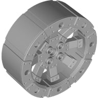 Plaatje in Gallery viewer laden, LEGO® los onderdeel Wiel Licht Blauwachtig Grijs 55817