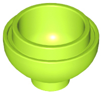 LEGO® los onderdeel Steen Rond in kleur Limoen 15395