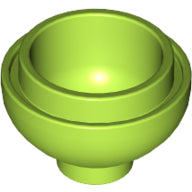 Plaatje in Gallery viewer laden, LEGO® los onderdeel Steen Rond in kleur Limoen 15395