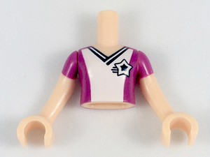 LEGO® los onderdeel Romp in kleur Lichte Noga FTGpb179c01