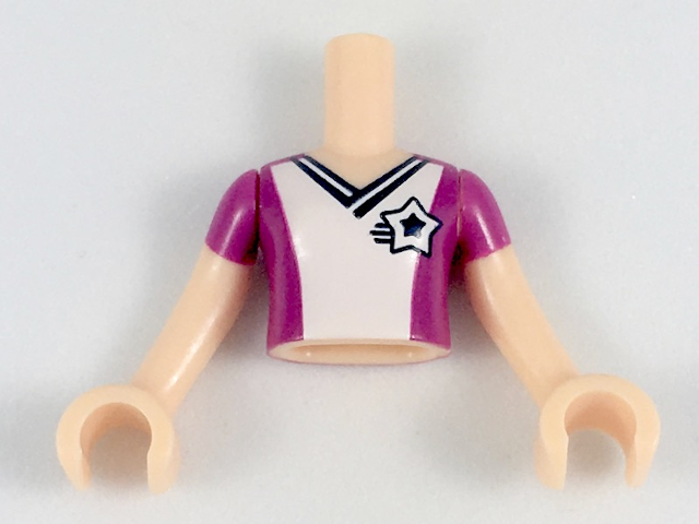 LEGO® los onderdeel Romp in kleur Lichte Noga FTGpb179c01