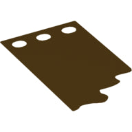 Plaatje in Gallery viewer laden, LEGO® los onderdeel Doek in kleur Donker Bruin 36964