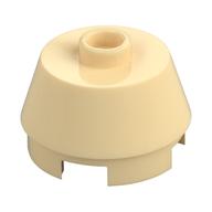 Plaatje in Gallery viewer laden, LEGO® los onderdeel Kegel in kleur Geelbruin 98100