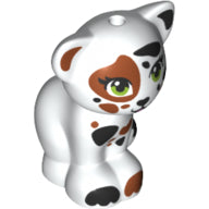 Plaatje in Gallery viewer laden, LEGO® los onderdeel Landdier in kleur Wit 11602pb06