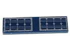LEGO® los onderdeel Tegel met Motief Donkerblauw 2431pb0499