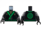 LEGO® los onderdeel Lijf met Motief Zwart 973pb2785c02