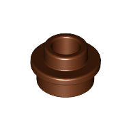 LEGO® los onderdeel Plaat Rond Roodachtig Bruin 85861