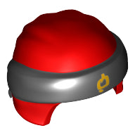 Plaatje in Gallery viewer laden, LEGO® los onderdeel Hoofddeksels in kleur Rood 24496pb12