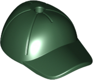 LEGO® los onderdeel Hoofddeksels in kleur Donkergroen 11303