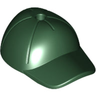LEGO® los onderdeel Hoofddeksels in kleur Donkergroen 11303