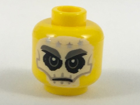 LEGO® los onderdeel Hoofd in kleur Geel 3626cpb2028