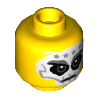 Plaatje in Gallery viewer laden, LEGO® los onderdeel Hoofd in kleur Geel 3626cpb2028