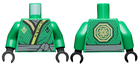 LEGO® los onderdeel Lijf met Motief Groen 973pb3020c01