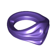 LEGO® los onderdeel Lijf Accessoire Donkerpaars 15619