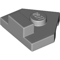 Plaatje in Gallery viewer laden, LEGO® los onderdeel Wig Plaat Licht Blauwachtig Grijs 27928