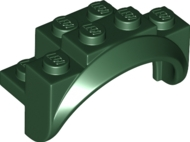 Plaatje in Gallery viewer laden, LEGO® los onderdeel Spatbord in kleur Donkergroen 35789