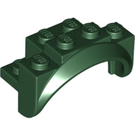 Plaatje in Gallery viewer laden, LEGO® los onderdeel Spatbord in kleur Donkergroen 35789