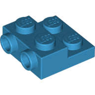 Plaatje in Gallery viewer laden, LEGO® los onderdeel Plaat Aangepast Donker Azuurblauw 99206
