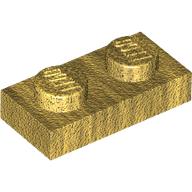 Plaatje in Gallery viewer laden, LEGO® los onderdeel Plaat Algemeen in kleur Parel Goud 3023