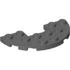 LEGO® onderdeel Plaat Rond Donker Blauwachtig Grijs 18646