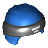 Plaatje in Gallery viewer laden, LEGO® los onderdeel Hoofddeksels in kleur Blauw 24496pb11