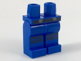 LEGO® los onderdeel Benen met Motief Blauw 970c00pb0793