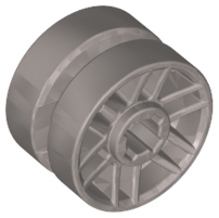 Plaatje in Gallery viewer laden, LEGO® los onderdeel Wiel in kleur Zilver 11208