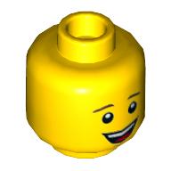 LEGO® los onderdeel Hoofd in kleur Geel 3626pb2097