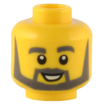Plaatje in Gallery viewer laden, LEGO® los onderdeel Hoofd in kleur Geel 3626cpb2199