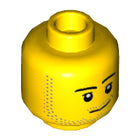 LEGO® los onderdeel Hoofd in kleur Geel 3626cpb1966