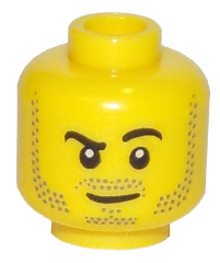 LEGO® los onderdeel Hoofd in kleur Geel 3626cpb1965