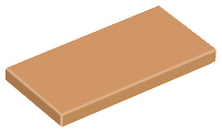 Plaatje in Gallery viewer laden, LEGO® los onderdeel Tegel Algemeen Medium Noga 87079