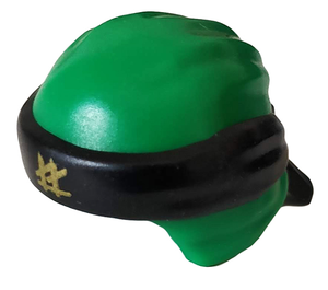 LEGO® los onderdeel Hoofddeksels in kleur Groen 24496pb10