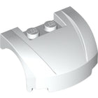 LEGO® los onderdeel Spatbord in kleur Wit 98835