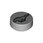 LEGO® 98138pb085 in kleur Licht Blauwachtig Grijs