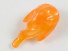 Plaatje in Gallery viewer laden, LEGO® los onderdeel Energy Effect Doorzichtig Oranje 35032a