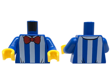 Plaatje in Gallery viewer laden, LEGO® los onderdeel Lijf met Motief Blauw 973pb3536c01