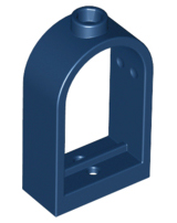 Plaatje in Gallery viewer laden, LEGO® los onderdeel Raamkozijn in kleur Donkerblauw 30044