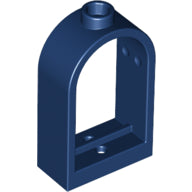 LEGO® los onderdeel Raamkozijn in kleur Donkerblauw 30044